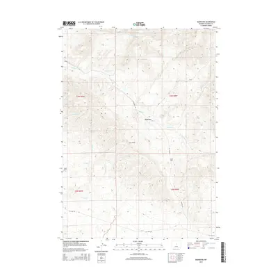 2015 Map of Badwater, 2015 Print