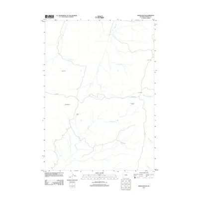 2012 Map of Badwater NE, 2012 Print