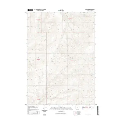 2015 Map of Badwater NE, 2015 Print