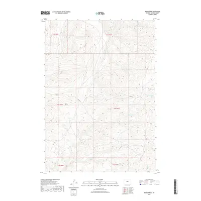 2017 Map of Badwater NE, 2017 Print
