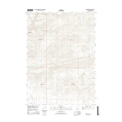 2015 Map of Badwater SE, 2015 Print