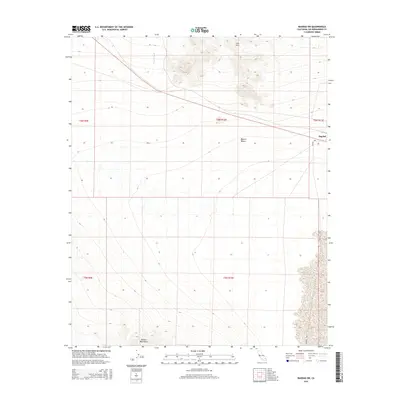 2015 Map of Bagdad SW, 2015 Print