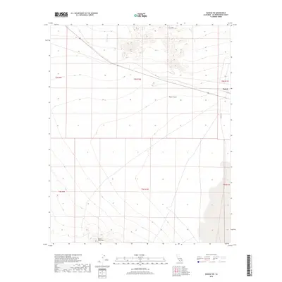 2018 Map of Bagdad SW, 2018 Print