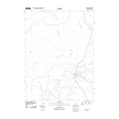 2010 Map of Baggs, 2010 Print