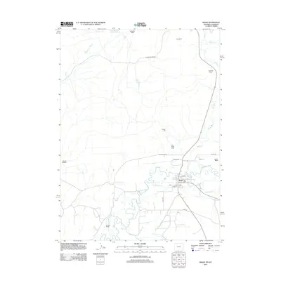 2012 Map of Baggs, 2012 Print