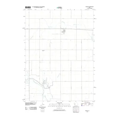 2010 Map of Bagley, 2010 Print