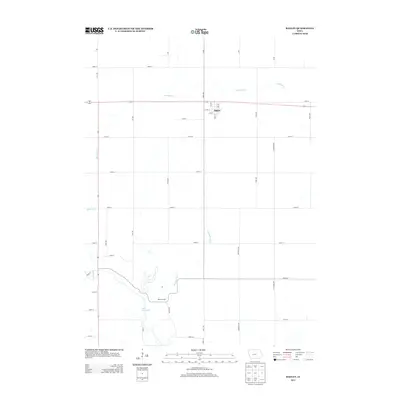 2013 Map of Bagley, 2013 Print