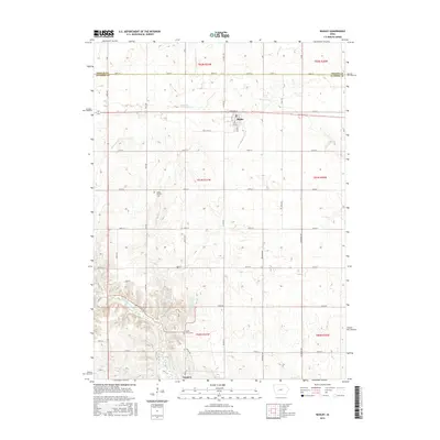 2015 Map of Bagley, 2015 Print