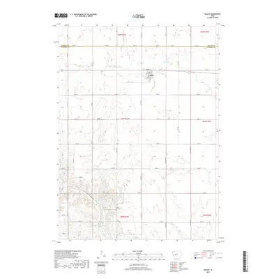 2018 Map of Bagley, 2018 Print