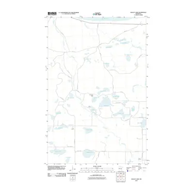 2010 Map of Bagley Lake, 2010 Print