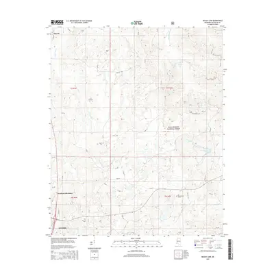 2015 Map of Bagley Lake, 2015 Print