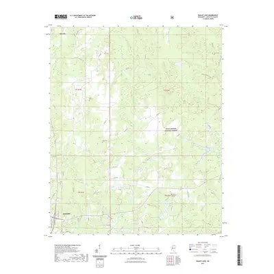 2021 Map of Bagley Lake, 2021 Print
