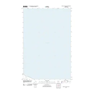 2010 Map of Bagley Lake OE N, 2010 Print