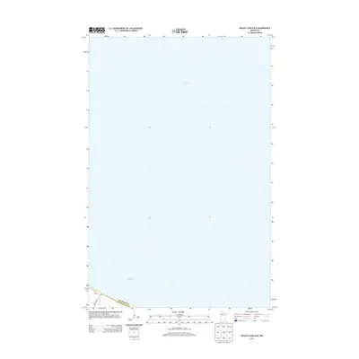 2013 Map of Bagley Lake OE N, 2013 Print