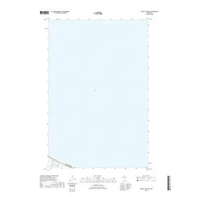 2019 Map of Bagley Lake OE N, 2019 Print