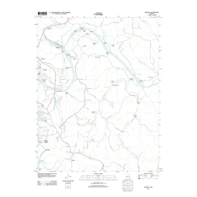 2011 Map of Bagnell, 2011 Print