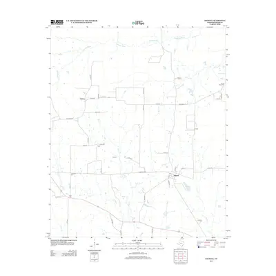 2012 Map of Bagwell, 2012 Print