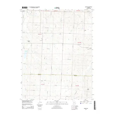 2014 Map of Bahner, 2014 Print