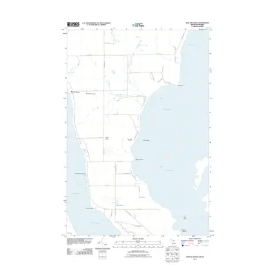2011 Map of Baie de Wasai, 2011 Print