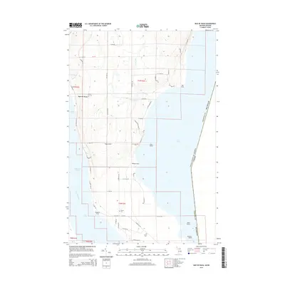 2014 Map of Baie de Wasai, 2014 Print