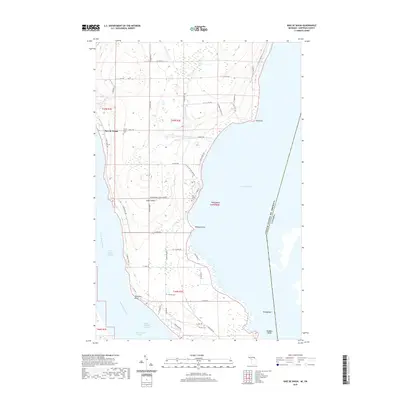 2019 Map of Baie de Wasai, 2019 Print
