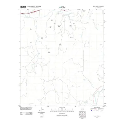 2010 Map of Bailey Creek, 2010 Print