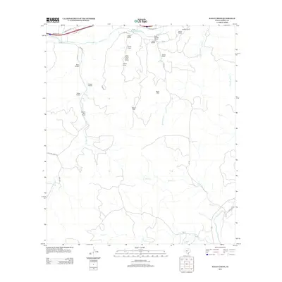 2012 Map of Bailey Creek, 2012 Print