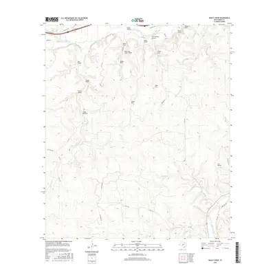 2016 Map of Bailey Creek, 2016 Print
