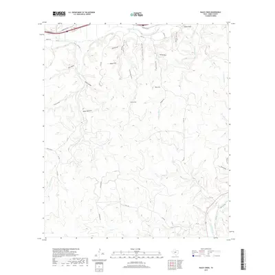 2019 Map of Bailey Creek, 2019 Print