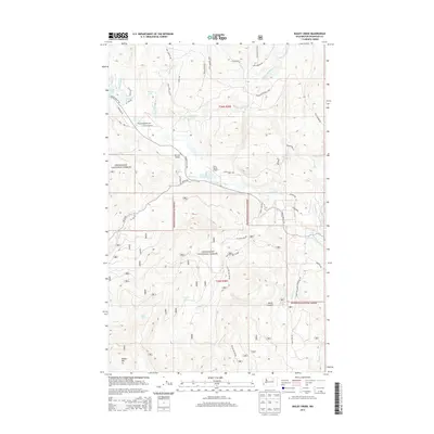 2014 Map of Bailey Creek, 2014 Print