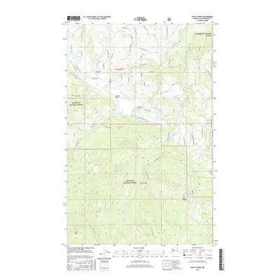 2017 Map of Bailey Creek, 2017 Print