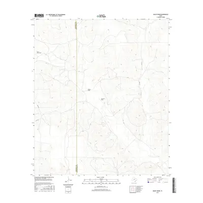 2016 Map of Bailey Draw, 2016 Print