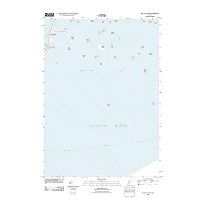 2011 Map of Bailey Island, 2011 Print