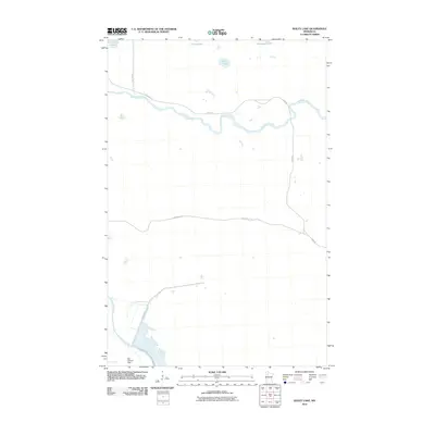 2010 Map of Bailey Lake, 2010 Print
