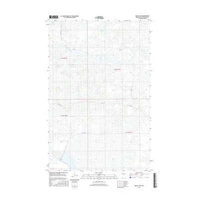 2016 Map of Bailey Lake, 2016 Print