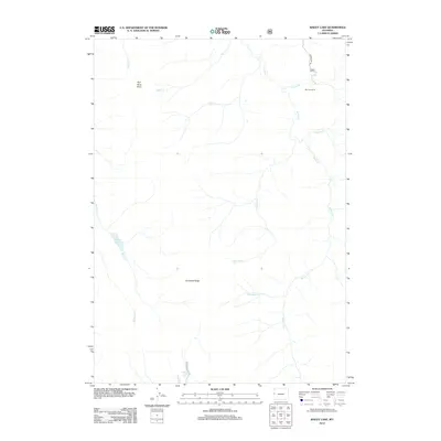 2012 Map of Bailey Lake, 2012 Print