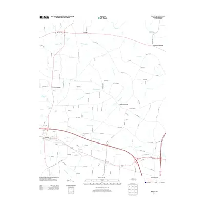2013 Map of Bailey, 2013 Print