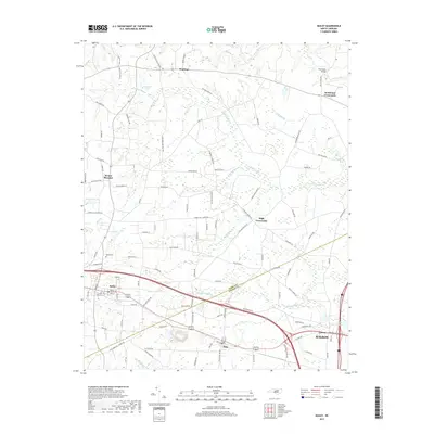 2019 Map of Bailey, 2019 Print