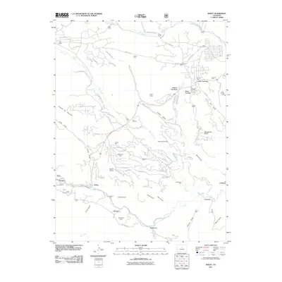 2011 Map of Bailey, 2011 Print