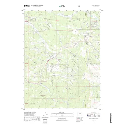 2019 Map of Bailey, 2019 Print