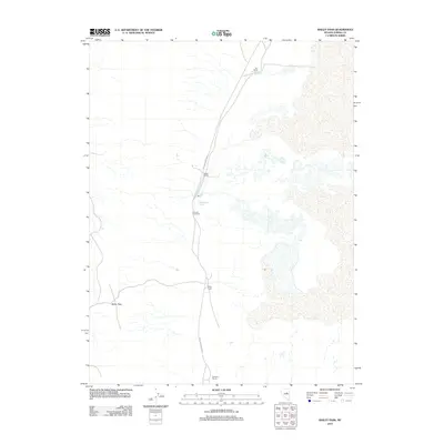 2012 Map of Bailey Pass, 2012 Print