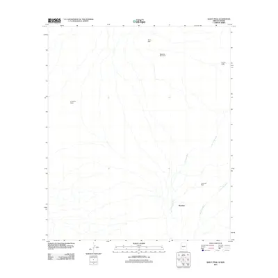 2011 Map of Bailey Peak, 2011 Print