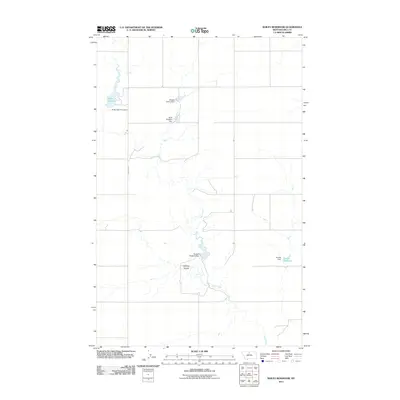 2011 Map of Bailey Reservoir, 2011 Print