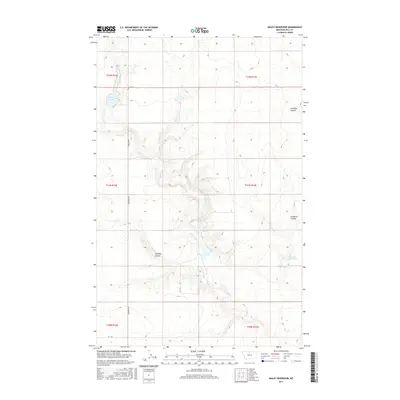 2017 Map of Bailey Reservoir, 2017 Print