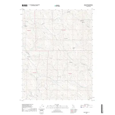 2018 Map of Bailey Ridge, 2018 Print