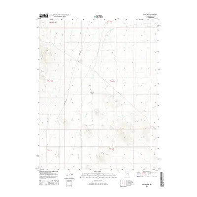2015 Map of Bailey Wash, 2015 Print