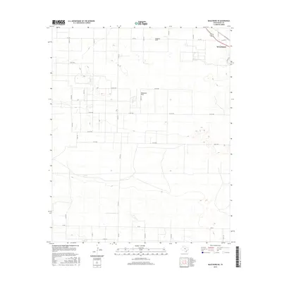 2016 Map of Baileyboro NE, 2016 Print