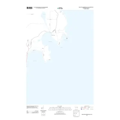2013 Map of Baileys Harbor East, 2013 Print