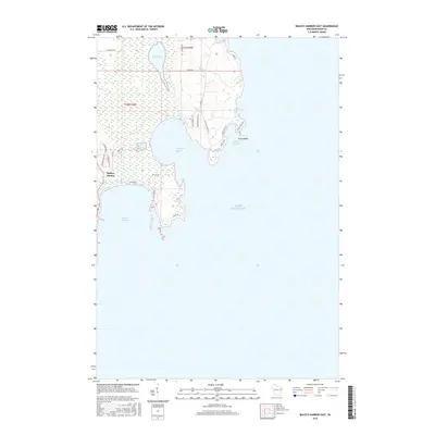 2016 Map of Baileys Harbor East, 2016 Print