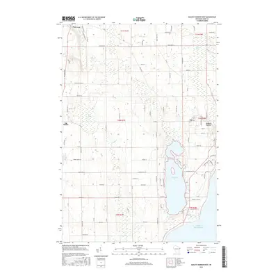 2016 Map of Baileys Harbor West, 2016 Print